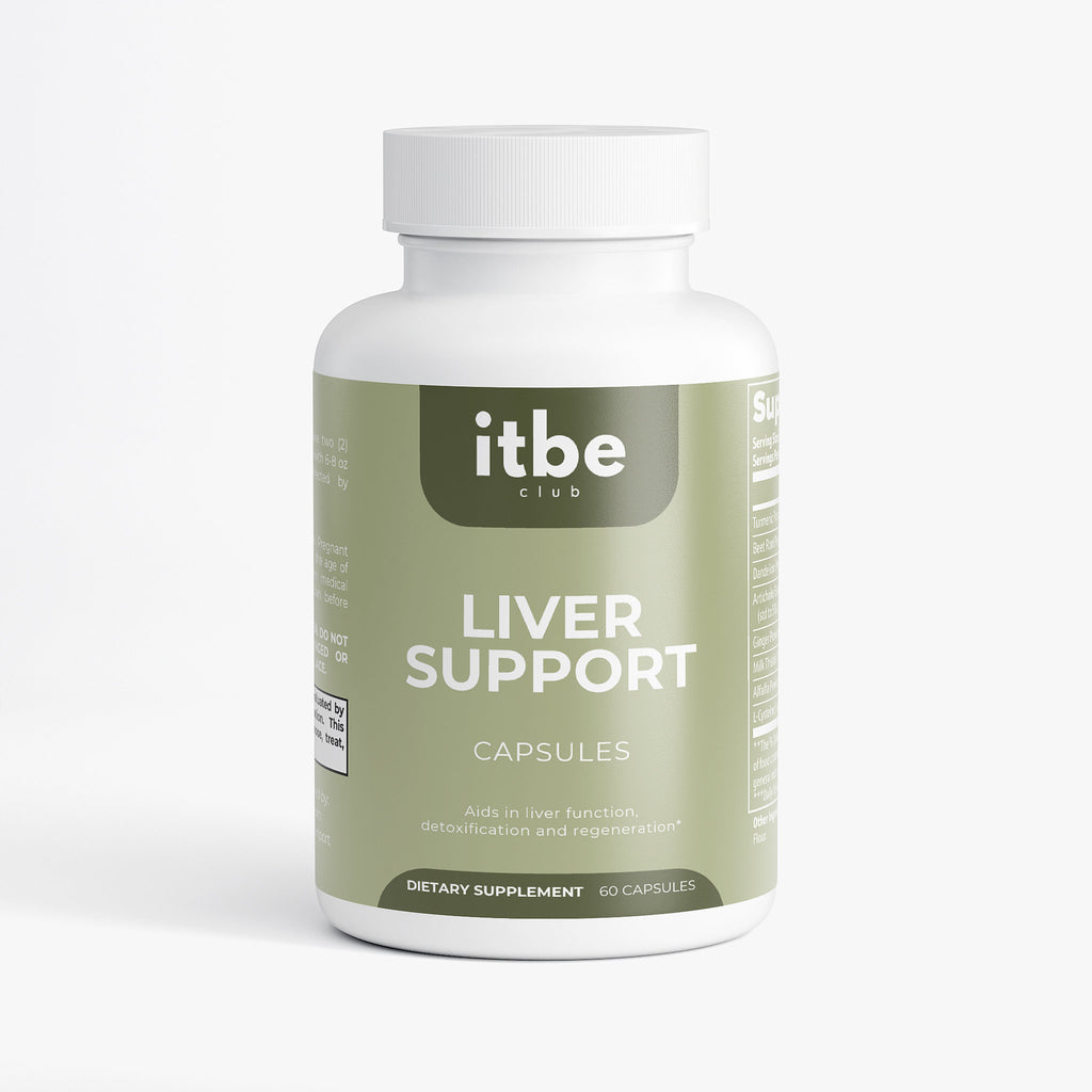 Liver Support — Milk Thistle, Turmeric, Beetroot & Dandelion (60 caps)