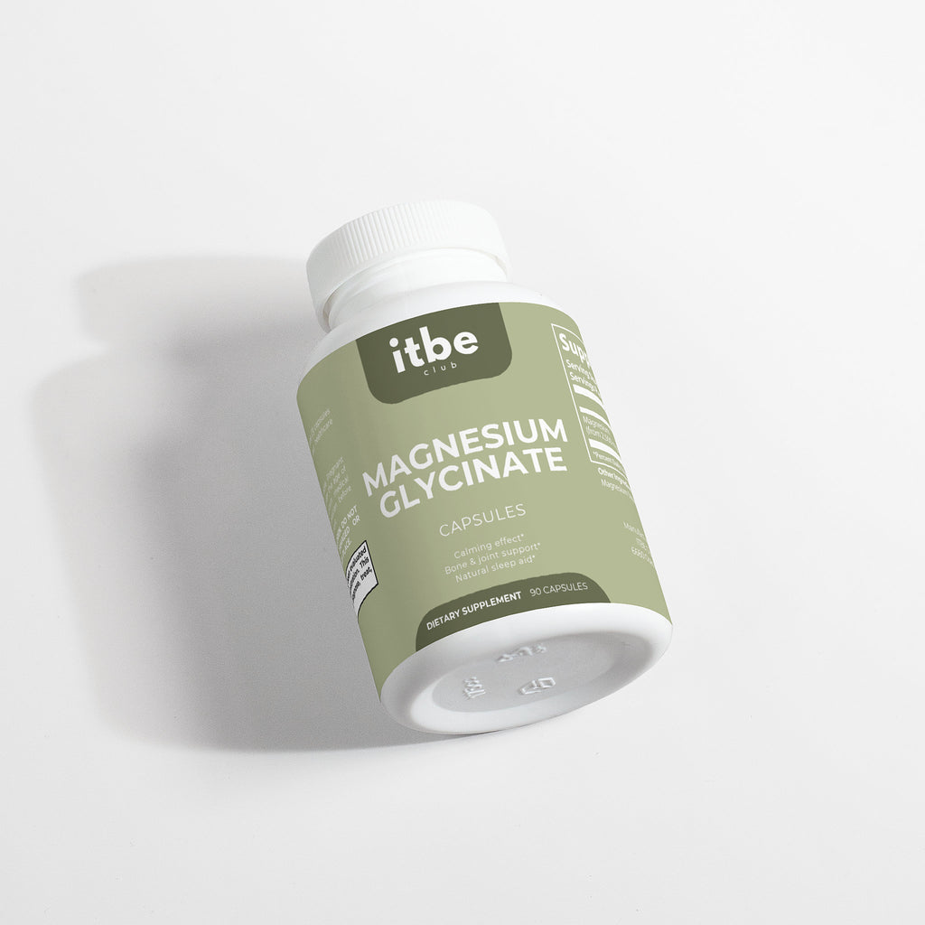 Magnesium Glycinate — Chelated, Highly Bioavailable | Calm, Sleep & Daily Wellness (90 caps)