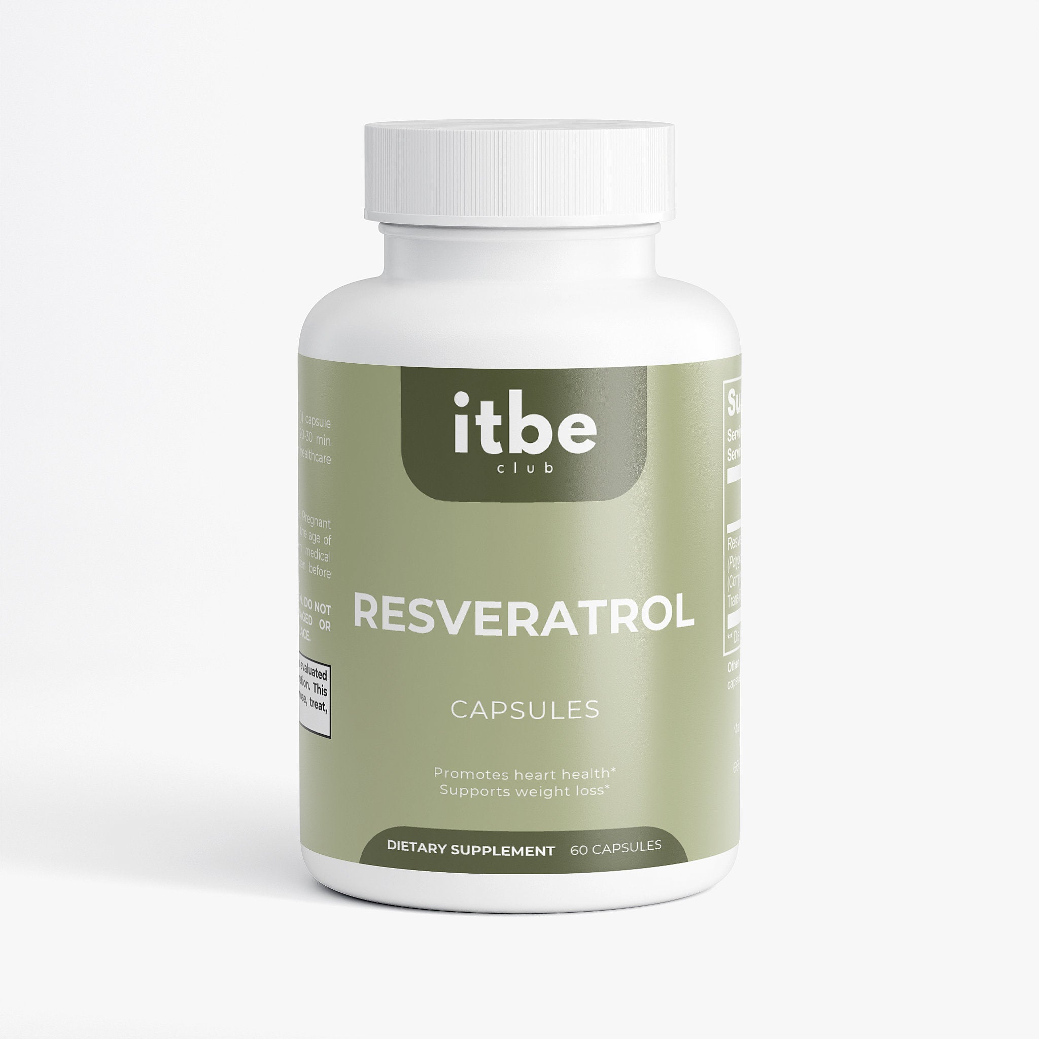 Resveratrol 50% 600 mg — Polygonum cuspidatum Extract | Antioxidant Wellness (60 caps)