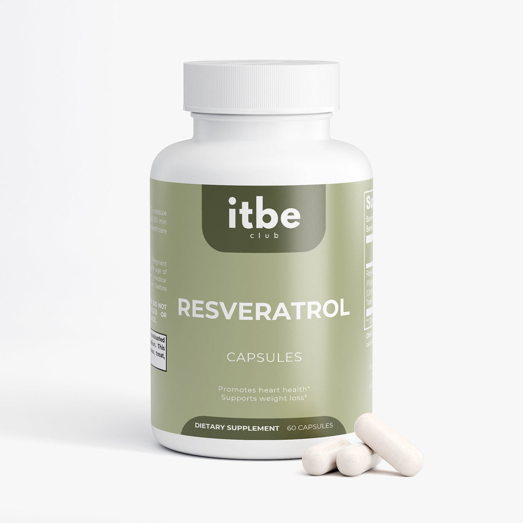 Resveratrol 50% 600 mg — Polygonum cuspidatum Extract | Antioxidant Wellness (60 caps)