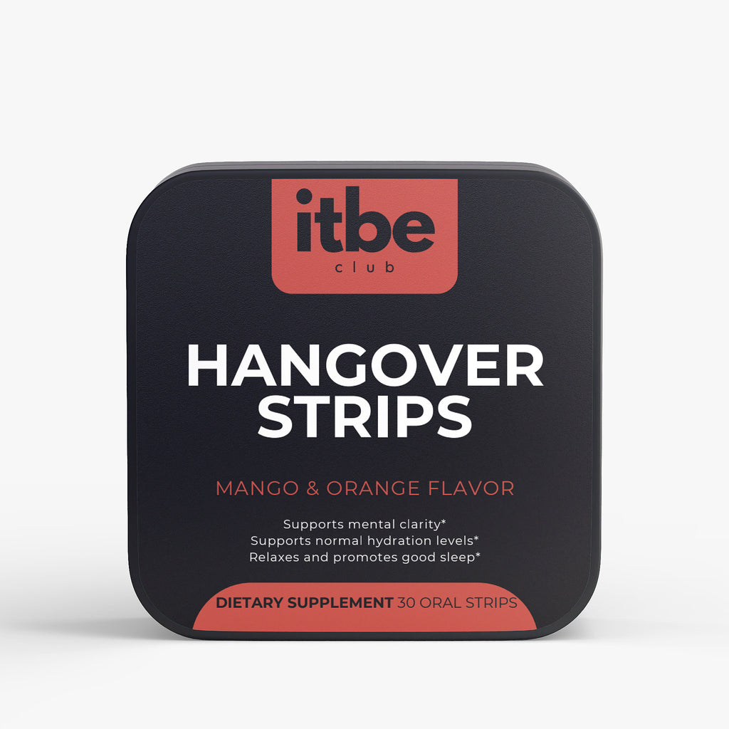 Hangover Strips — Ayurvedic-Inspired Mango-Orange Oral Strips | Next-Day Wellness Support (30 Strips)
