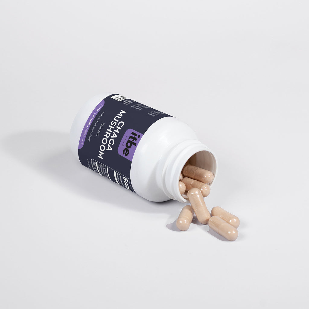 Chaga Mushroom Capsules — Organic | 40% Polysaccharides | Gut & Immune Support (60 Vegan Caps)