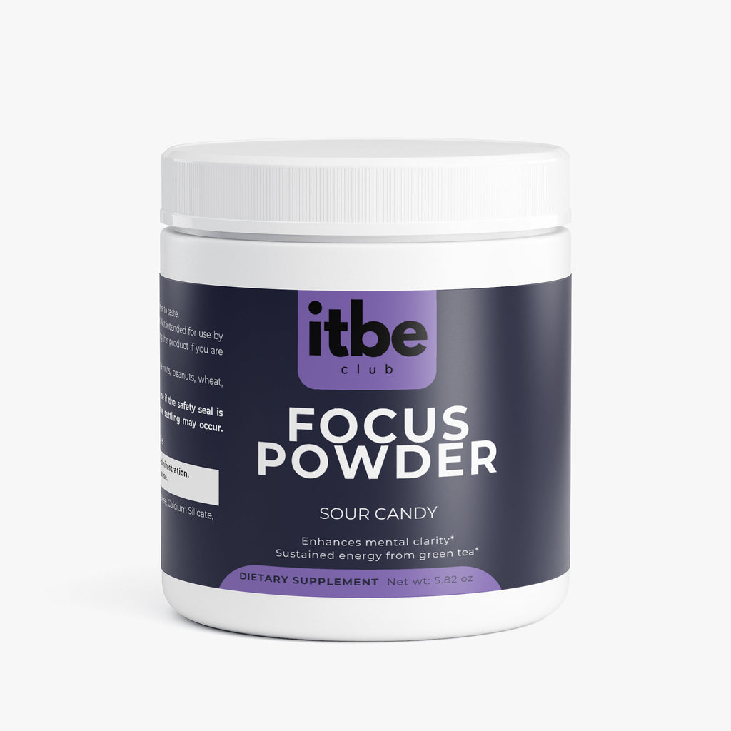 Focus Powder — Sour Candy | Alpha-GPC, L-Theanine & Natural Caffeine for Clean Mental Energy