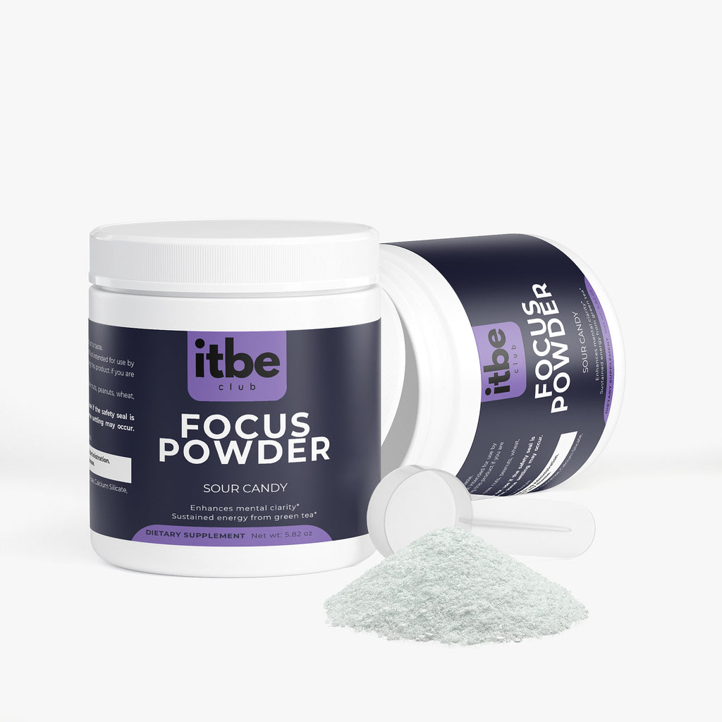 Focus Powder — Sour Candy | Alpha-GPC, L-Theanine & Natural Caffeine for Clean Mental Energy