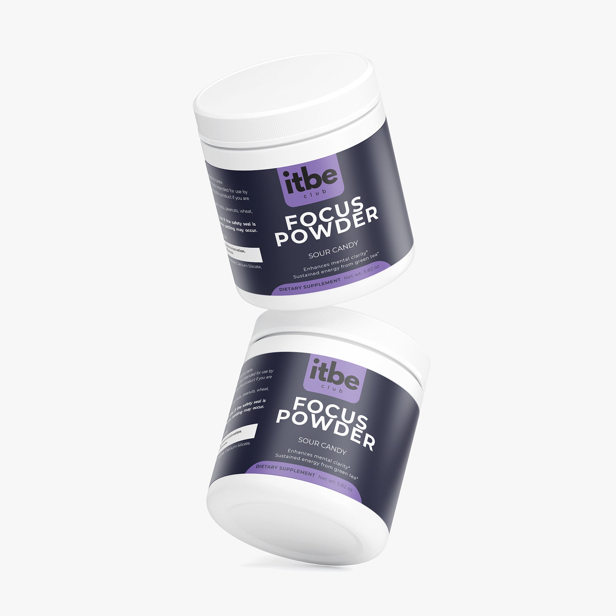 Focus Powder — Sour Candy | Alpha-GPC, L-Theanine & Natural Caffeine for Clean Mental Energy