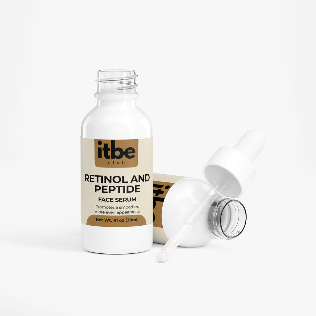 Retinol & Peptide Face Serum — Night Renewal, Smoother-Looking Texture & Firmness Support