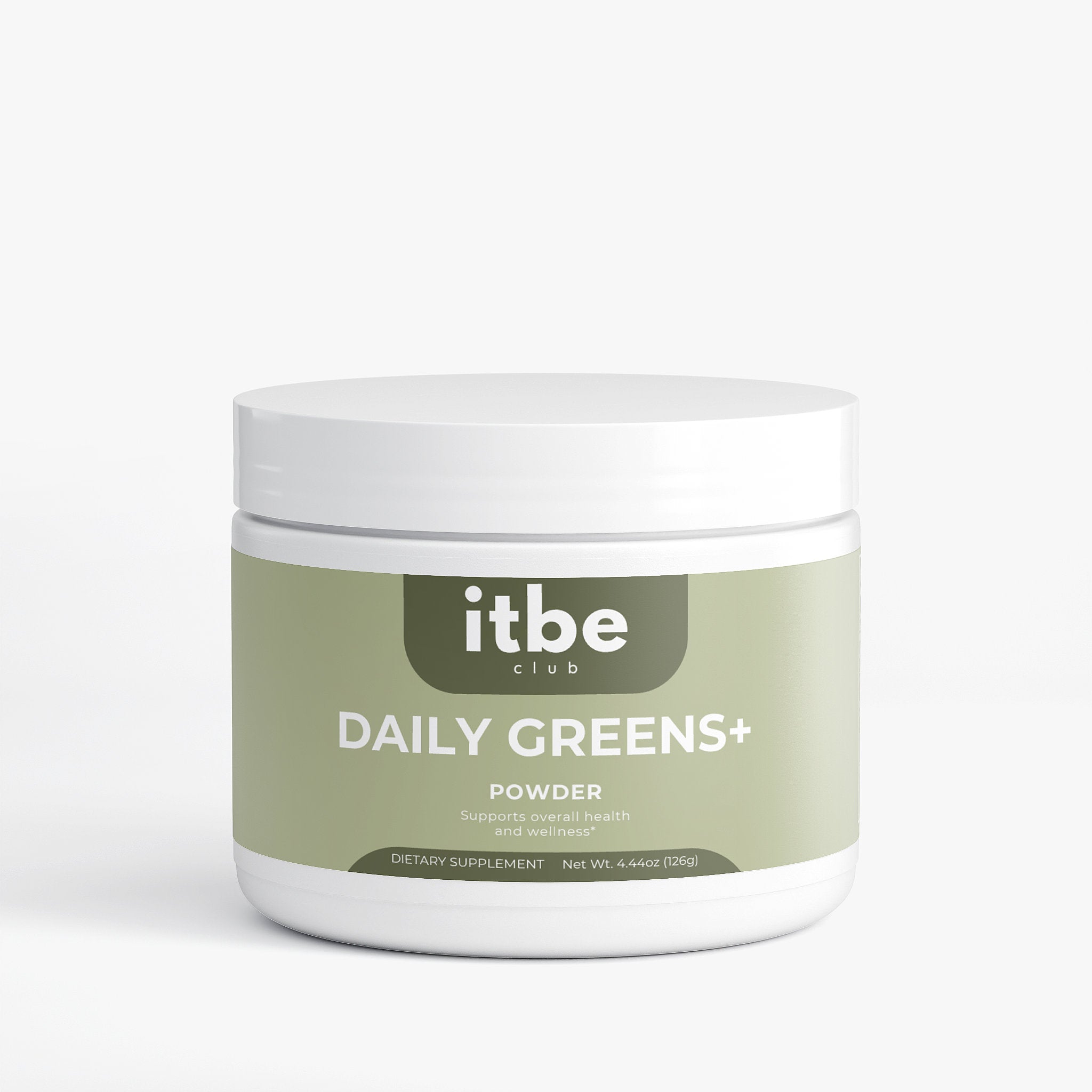 Daily Greens + Plant-Powered Blend with Fruits, Roots & Algae (126 g)