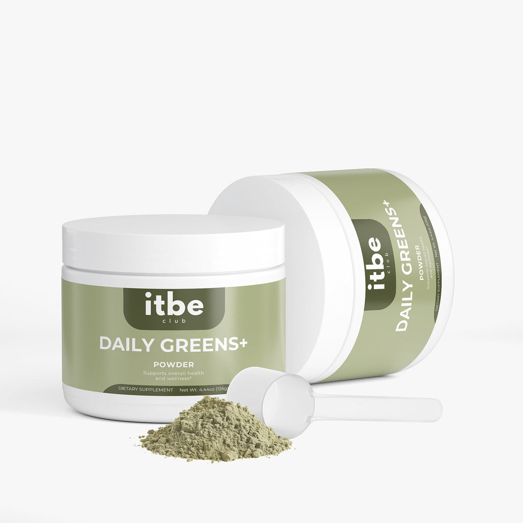 Daily Greens + Plant-Powered Blend with Fruits, Roots & Algae (126 g)