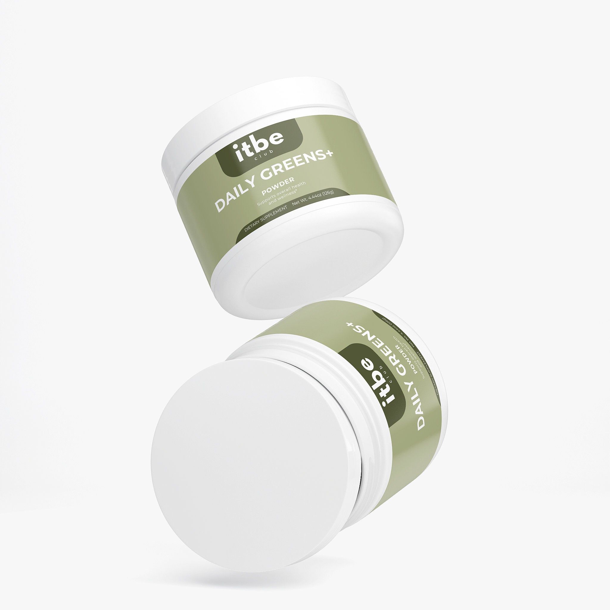 Daily Greens + Plant-Powered Blend with Fruits, Roots & Algae (126 g)