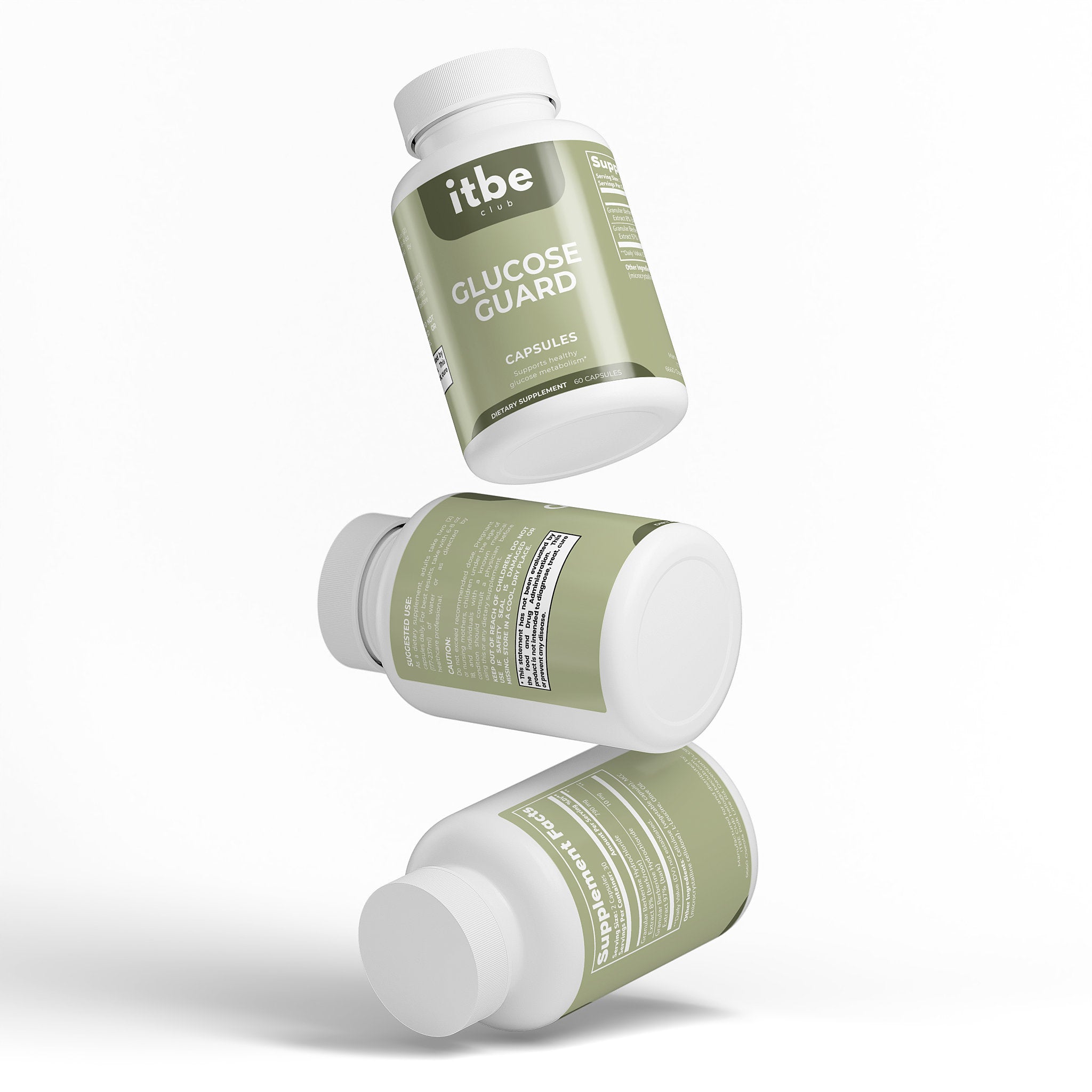 Glucose Guard Berberine — Metabolic & Heart Wellness Support (60 caps)