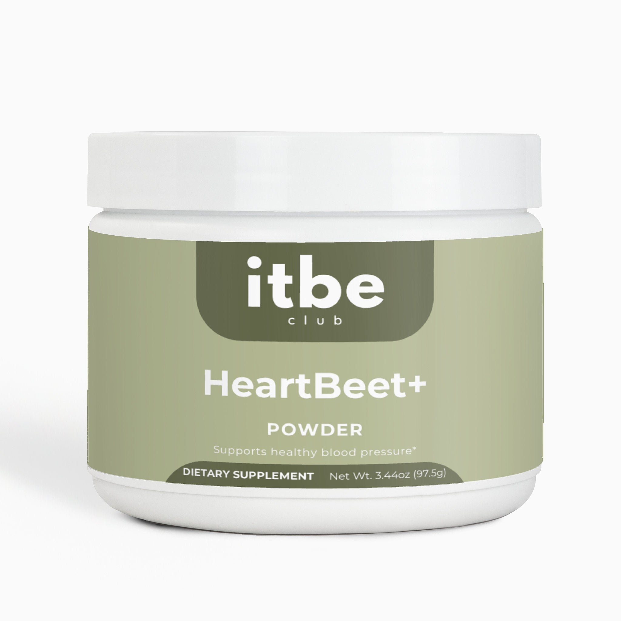 HeartBeet+ — Beetroot & Hibiscus Powder | Blood Flow & Cardio Support, Post-Workout Refresh (97.5 g)