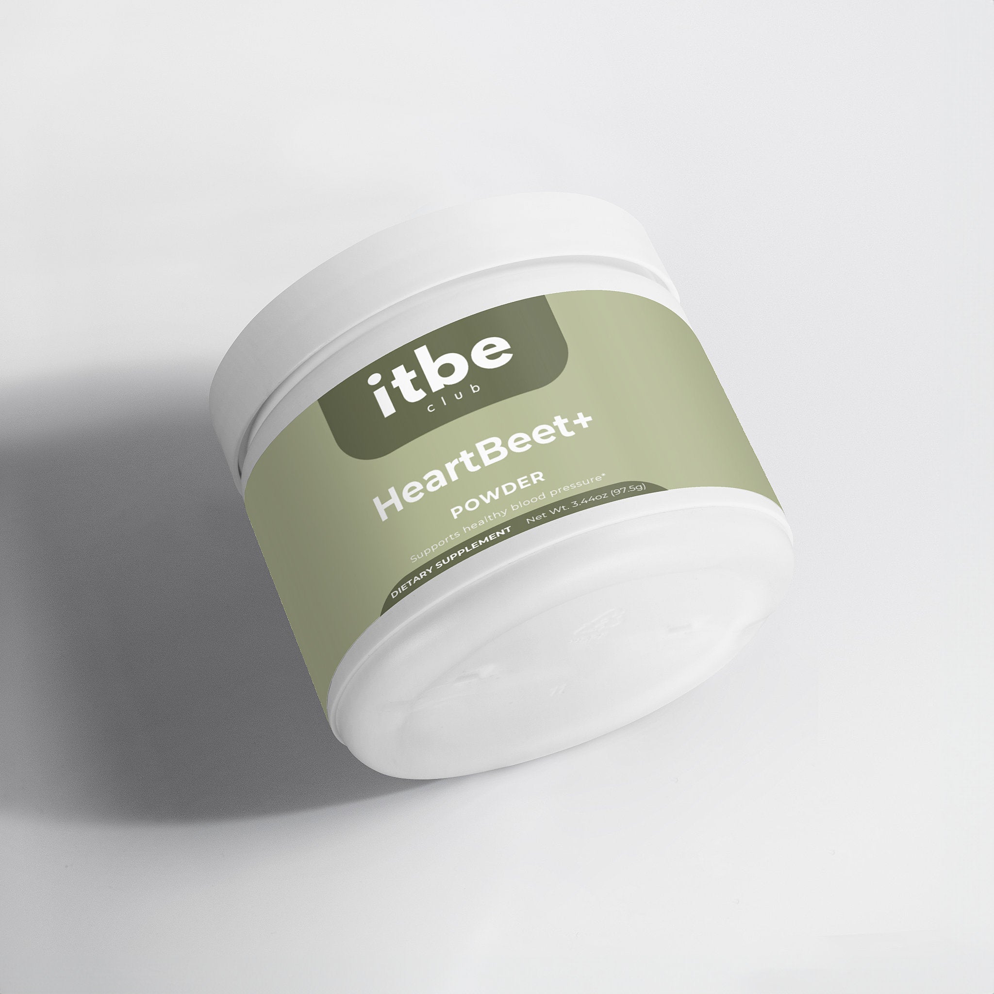 HeartBeet+ — Beetroot & Hibiscus Powder | Blood Flow & Cardio Support, Post-Workout Refresh (97.5 g)