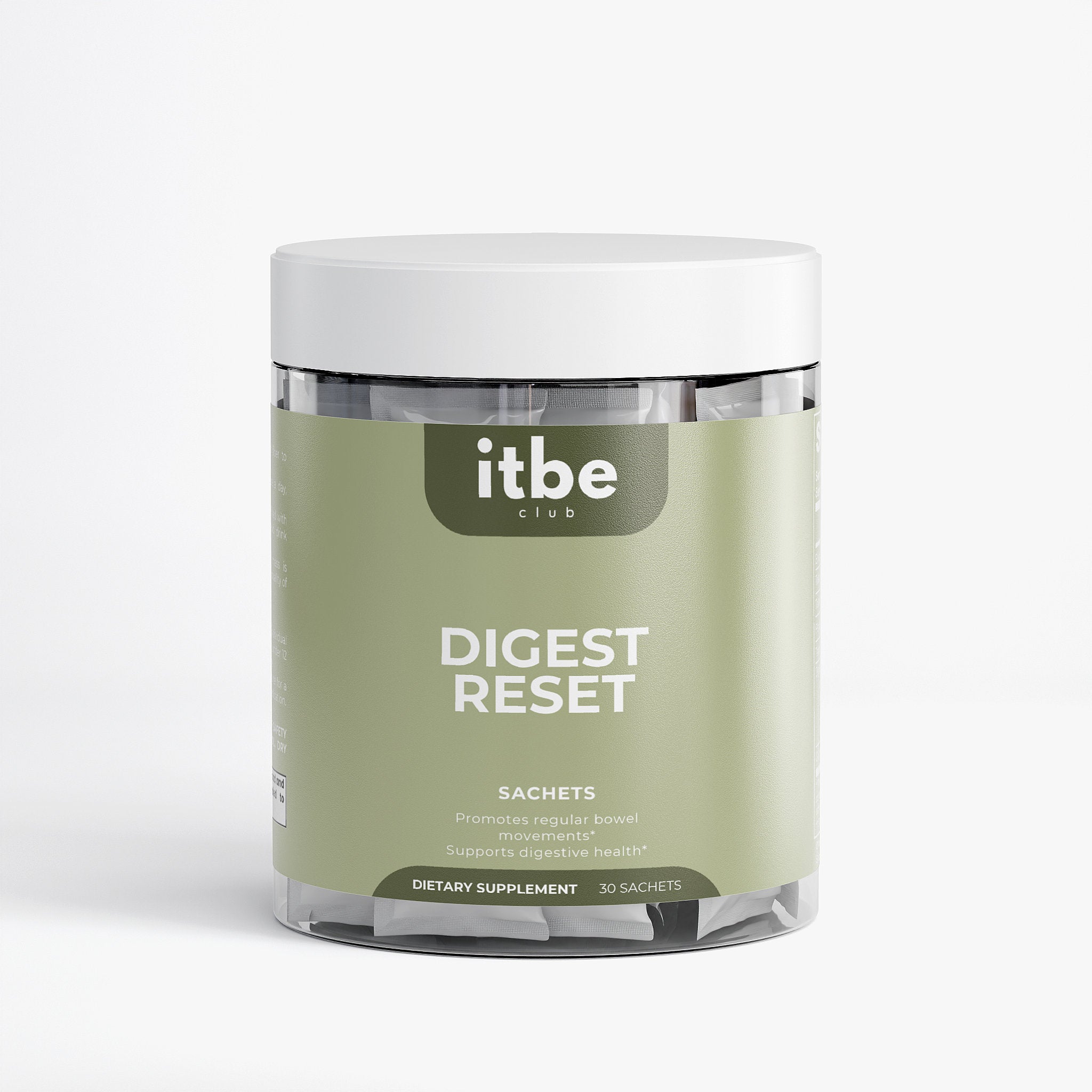 Digest Reset — Gentle Colon Cleanser with Psyllium, Tamarind, Enzymes & Ginger (30 Sachets)