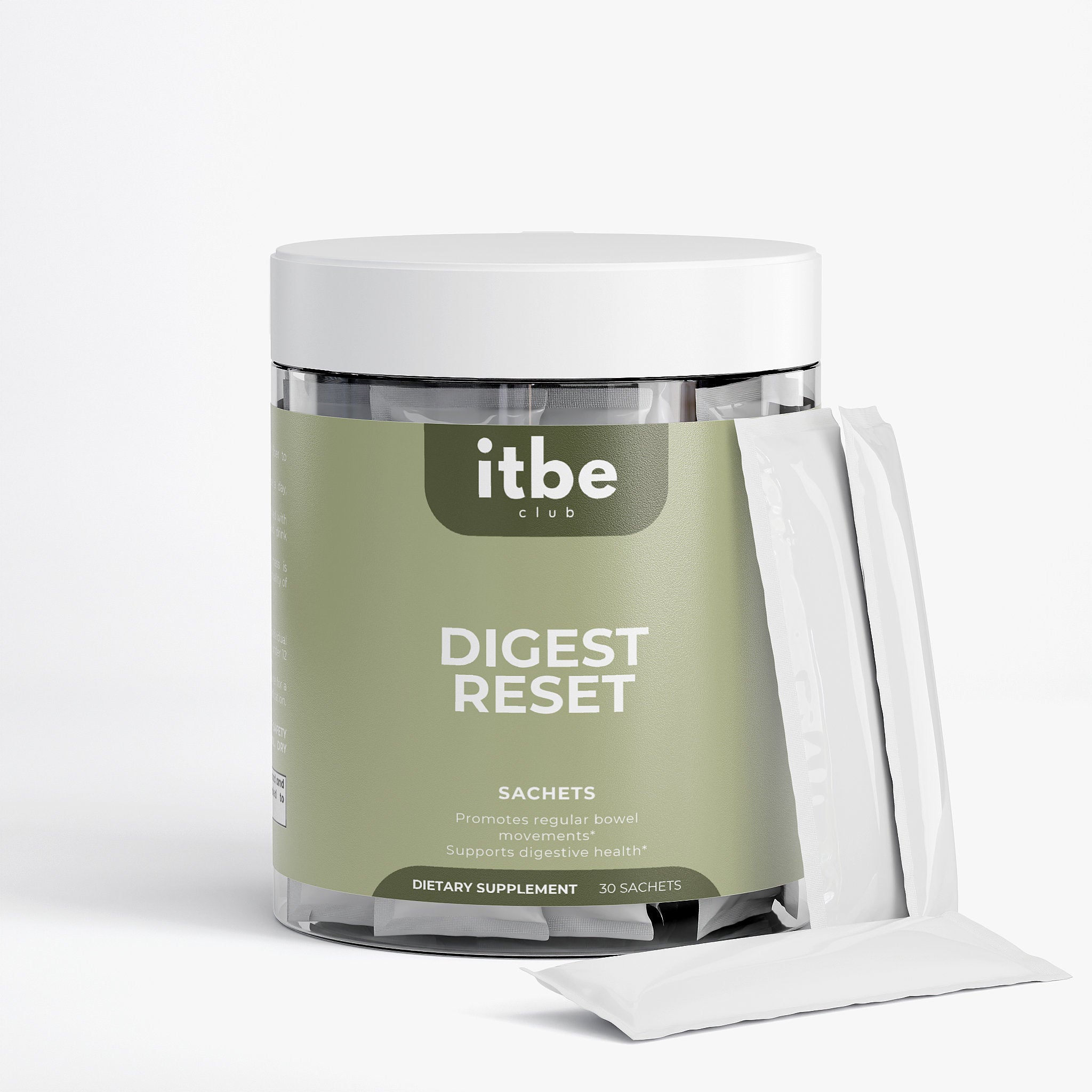 Digest Reset — Gentle Colon Cleanser with Psyllium, Tamarind, Enzymes & Ginger (30 Sachets)