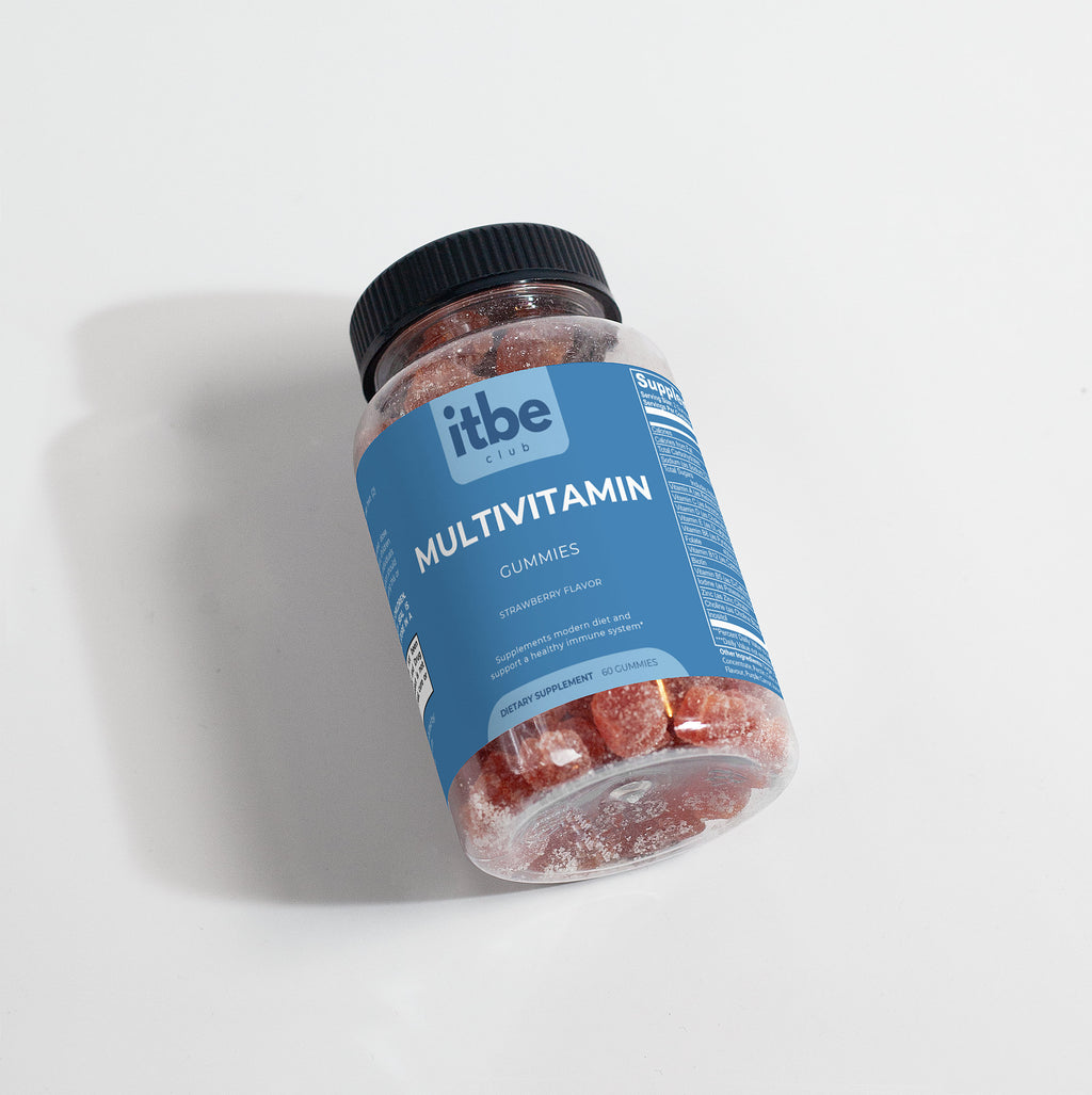 Multivitamin Bear Gummies — Strawberry | Daily Wellness, Immune & Energy Support (60 Gummies)
