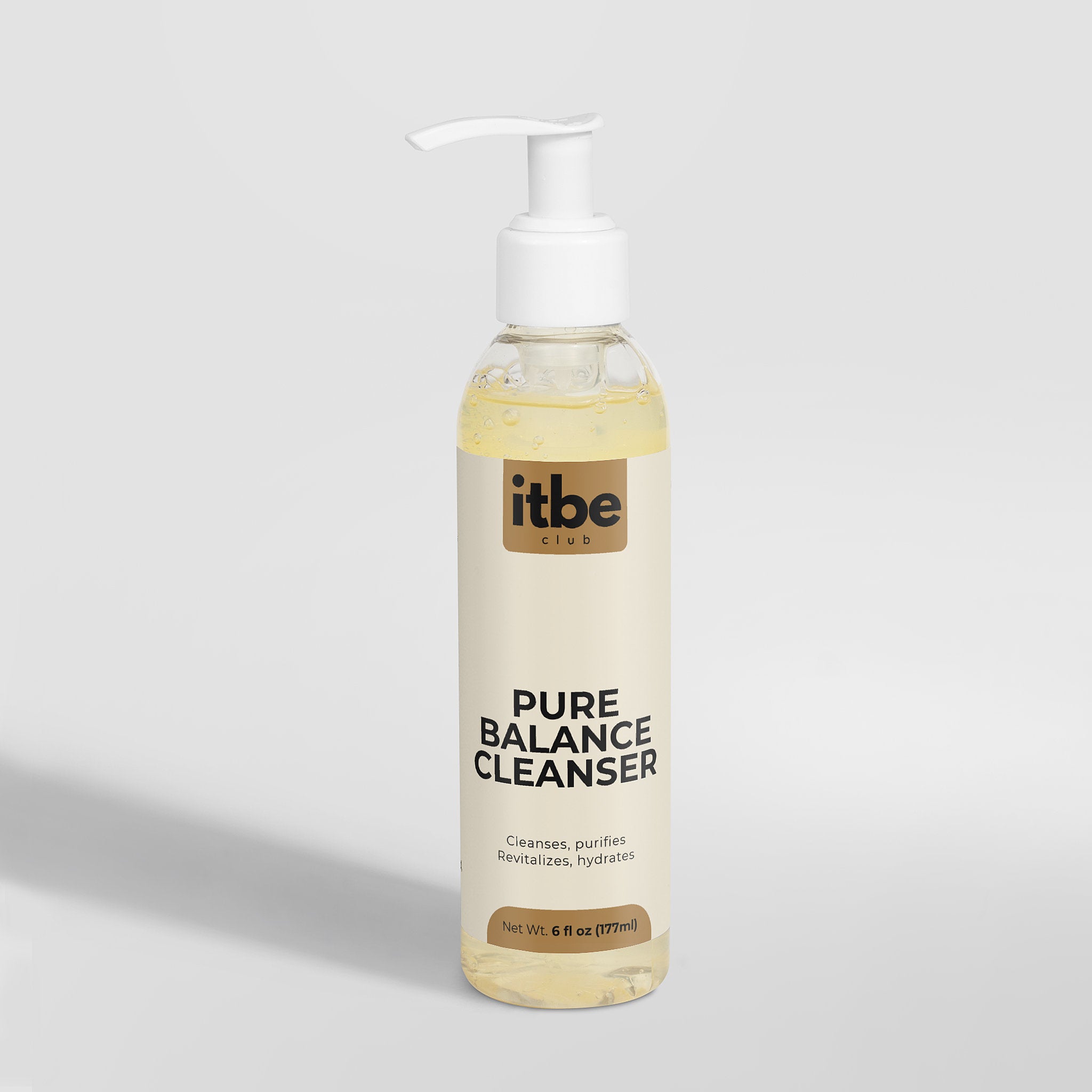 Pure Balance Cleanser — Oil-Free Gel with Watermelon, Apple & Witch Hazel | Gentle, Hydrating Makeup-Removing Face Wash (6 fl oz)