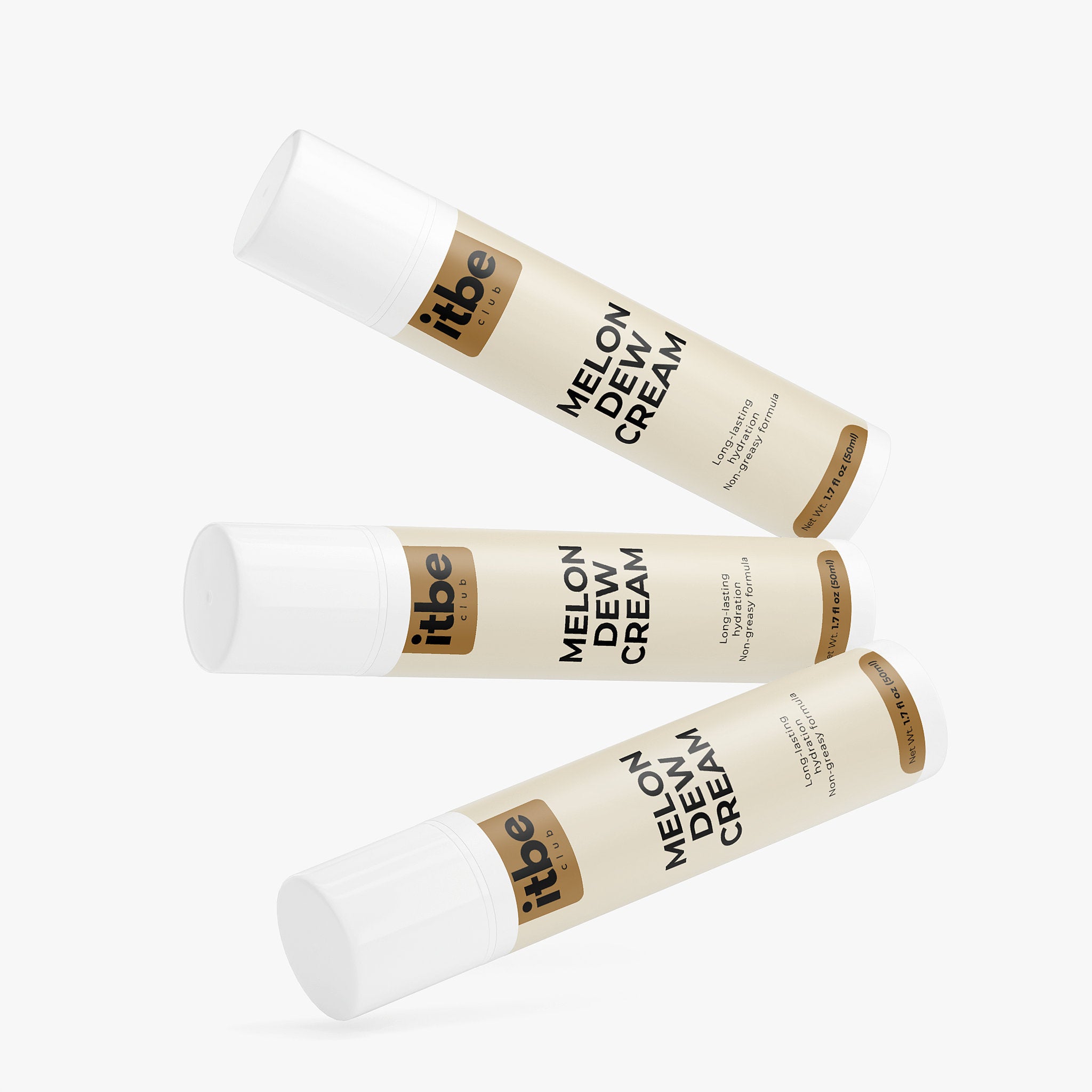 Melon Dew Cream — Watermelon Hydration Moisturizer with Niacinamide, Apple & Lentil | Lightweight, Barrier-Support (1.7 fl oz)