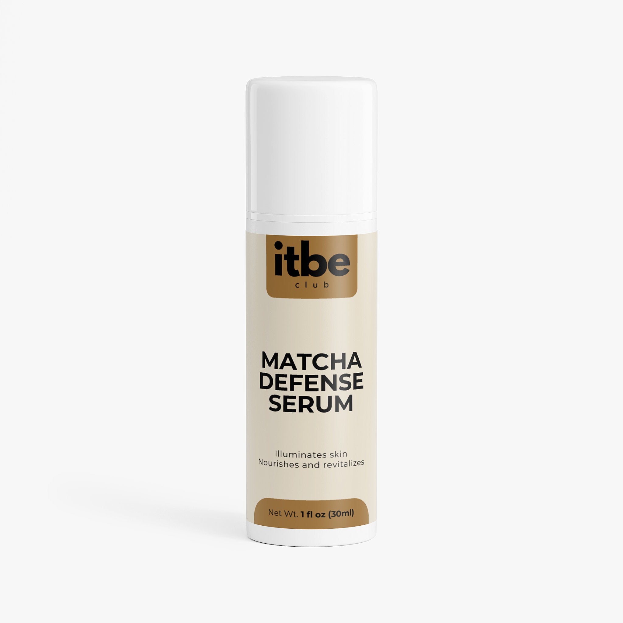 Matcha Defense – Green Tea Antioxidant Serum — High-Potency Camellia Sinensis & Tamanu (Calophyllum) | Lightweight Hydration & Environmental Defense (1 fl oz)