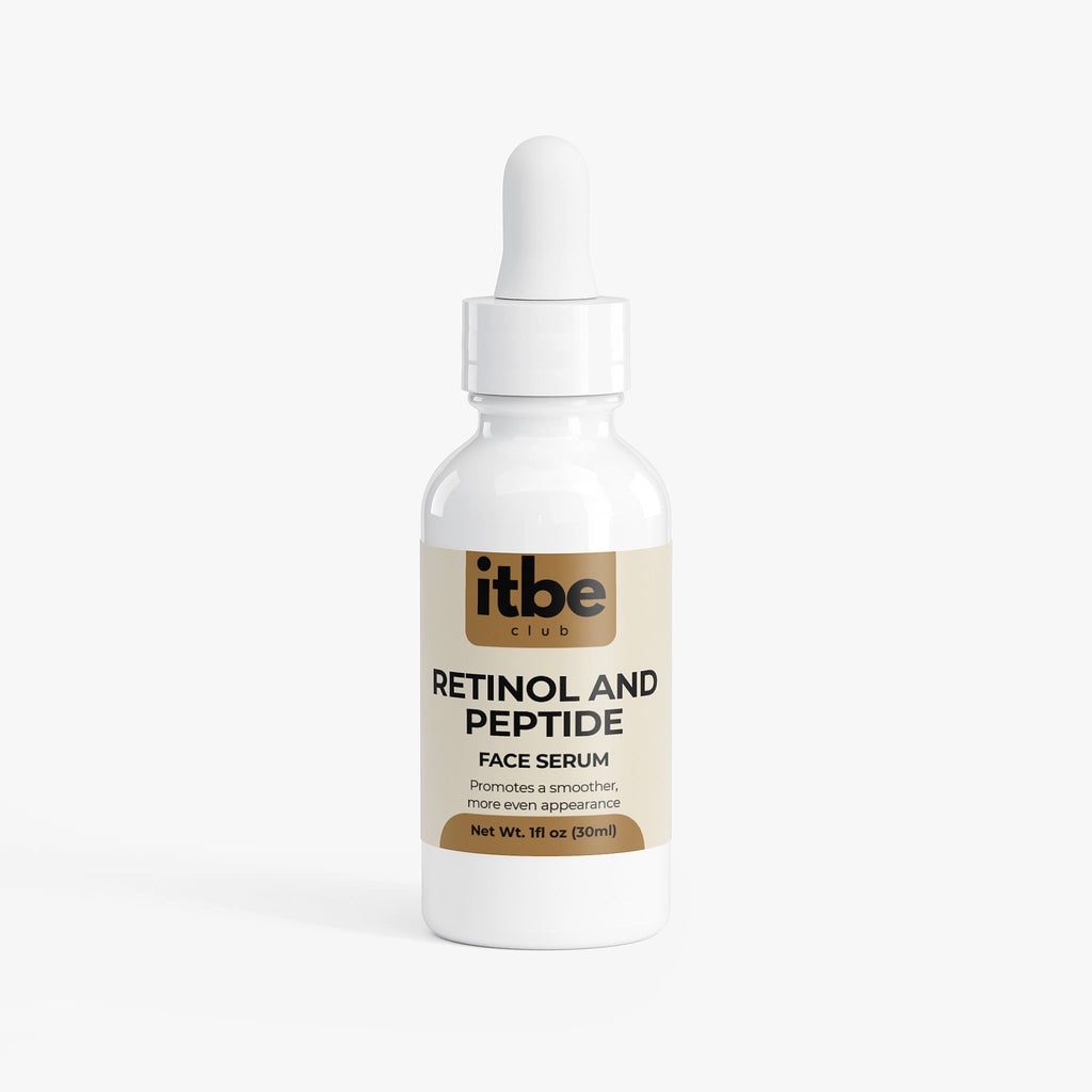 Retinol & Peptide Face Serum — Night Renewal, Smoother-Looking Texture & Firmness Support